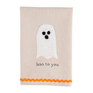 Crocheted Halloween Handtowel