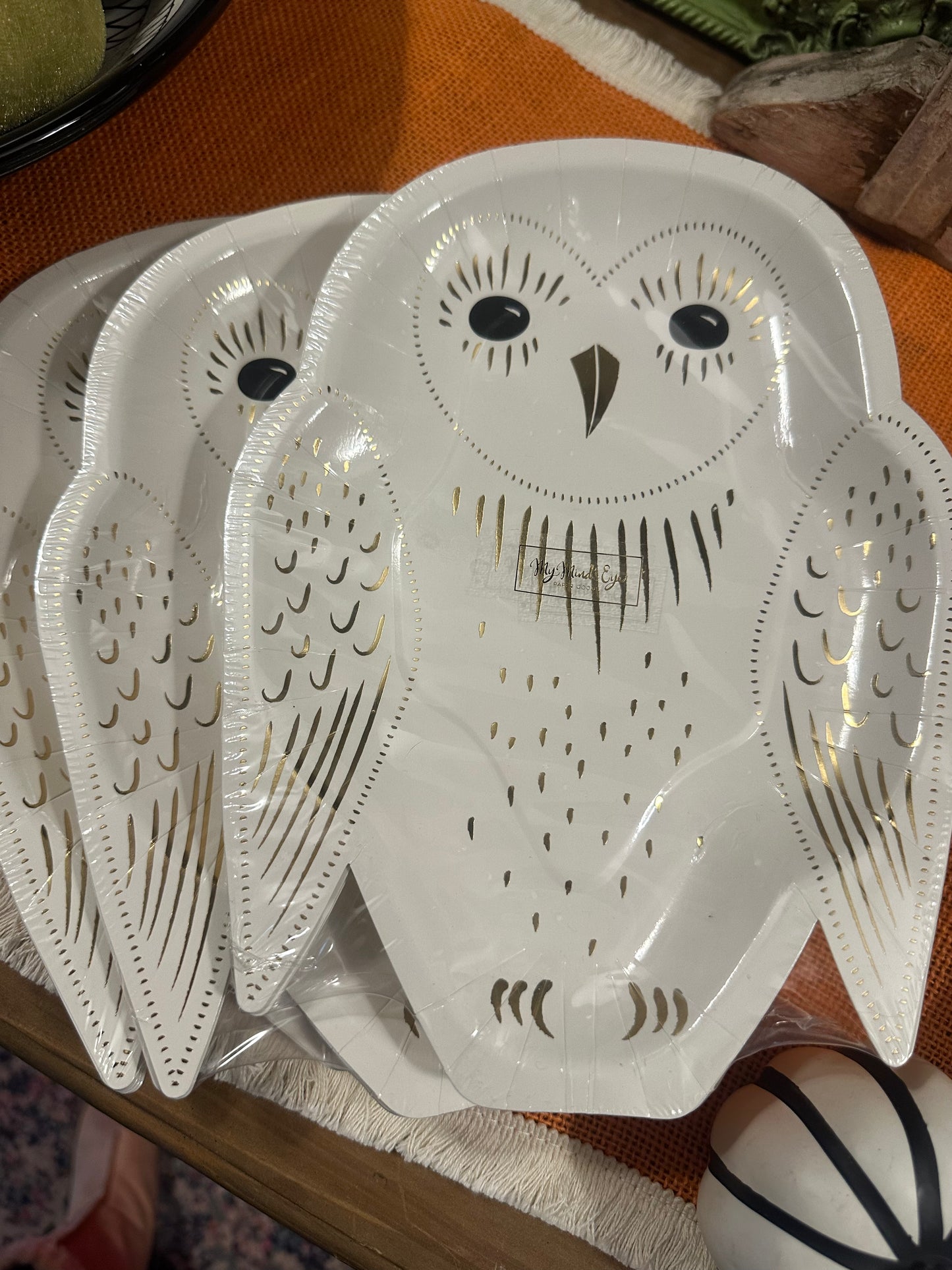 Owl Paper Plates